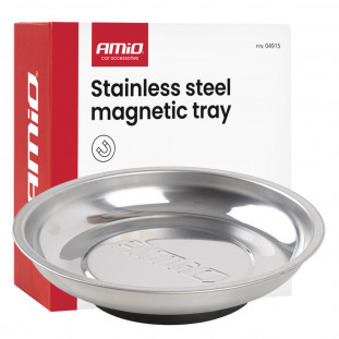 Magnetisch opvangbakje van roestvrij staal, 150mm