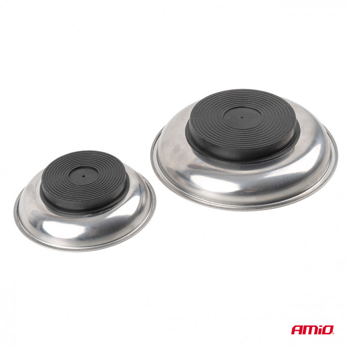 Magnetisch opvangbakjes van roestvrij staal, 110 & 150mm