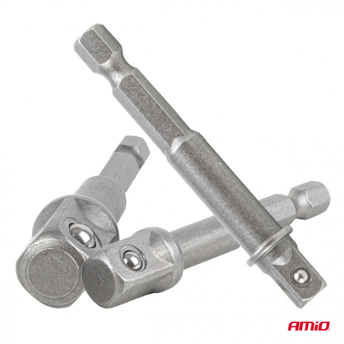 Universele set adapters 3-delig 1/4