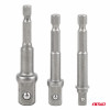 Universele set adapters 3-delig 1/4
