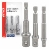 Universele set adapters 3-delig 1/4