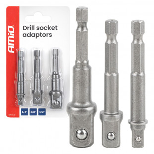 Universele set adapters 3-delig 1/4