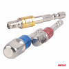 3 gekleurde adapters voor bits en doppen