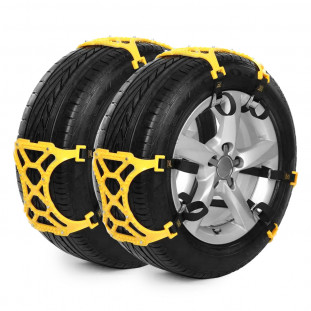 Universele antislip sneeuwkettingen set van 6 stuks