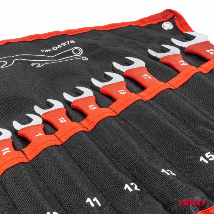 Steek & ring sleutel set CRV 6-22mm 12 stuks