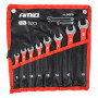 Steek & ring sleutel set CRV 8-19mm 8 stuks