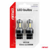 LED-lampen STANDARD 7440 W21W 3030 15SMD Wit 12/24V AMIO-04996