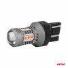 LED-lampen STANDAARD 7443 W21/5W 3030 15SMD Rood 12/24V AMIO-04999