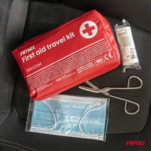 EHBO-set in een zachte etui DIN 13164