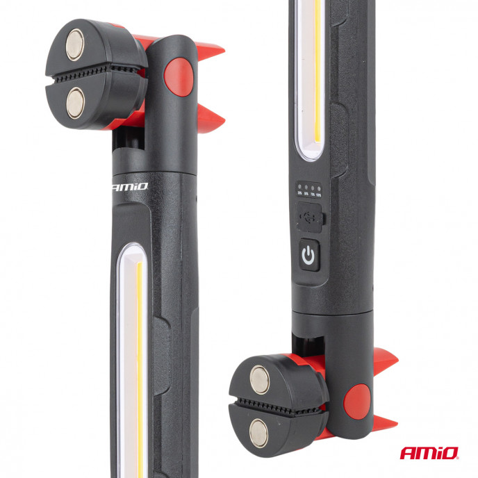 LED-inspectielamp met magneet en klem 4000 mAh
