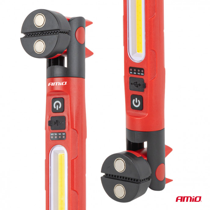 Opvouwbare LED-inspectielamp met magneet 4000mAh 