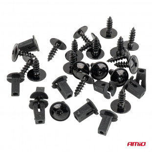 Set expansiemoeren en -schroeven ⌀ 12/4 mm, 20 stuks, in een zakje