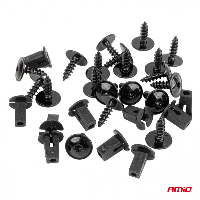 Set expansiemoeren en -schroeven ⌀ 12/4 mm, 20 stuks, in een zakje