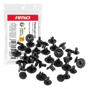 Set expansieclips 10 mm ⌀ 6,5 mm, 20 stuks, in een zakje