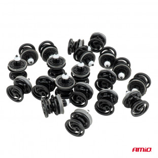 Deurlijst-, hemelbekleding- en zijpaneelclipset 30,5 mm, 20 stuks, in een zakje