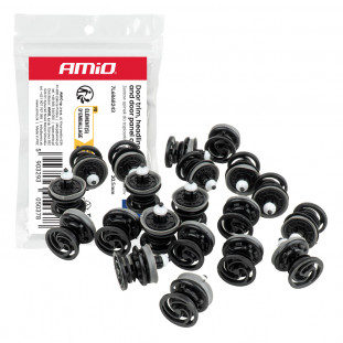 Deurlijst-, hemelbekleding- en zijpaneelclipset 30,5 mm, 20 stuks, in een zakje