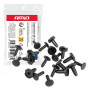 Set expansieclips 23,5 mm ⌀ 8 mm, 10 stuks, in een zakje