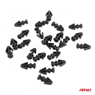 Set dorpelbekledingsclips 14/8 mm, 20 stuks, in een zakje