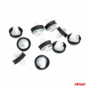 Bekledingsclipset met rubberen afdichting ⌀ 11 mm 18 mm, 10 stuks, in zakje