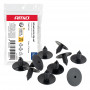 Wielkastclipset 25 mm ⌀ 10,5 mm, 10 stuks, in een zakje