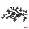 Set expansieclips 28 mm ⌀ 9 mm, 10 stuks, in een zakje