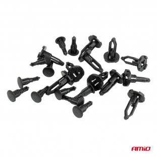 Set expansieclips 28 mm ⌀ 9 mm, 10 stuks, in een zakje