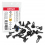 Set expansieclips 28 mm ⌀ 9 mm, 10 stuks, in een zakje