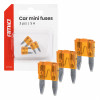 Steek zekering mini 5A, 3 stuks in blister