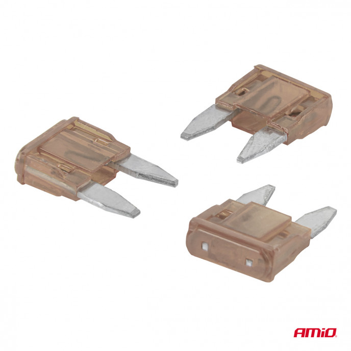 Steek zekering mini 7.5A, 3 stuks in blister