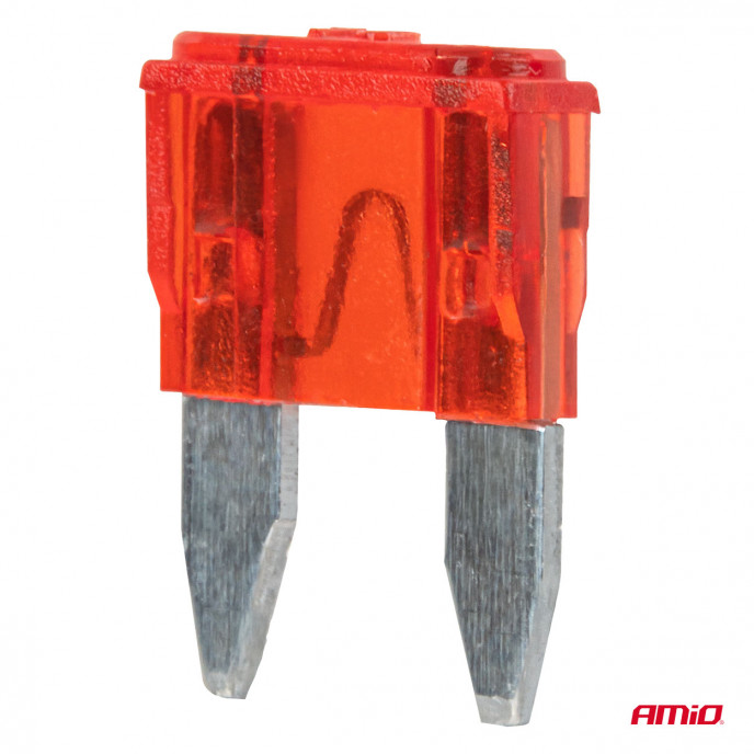 Steek zekering mini 10A, 3 stuks in blister
