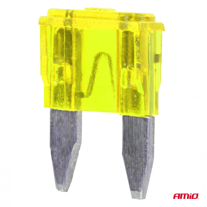 Steek zekering mini 20A, 3 stuks in blister