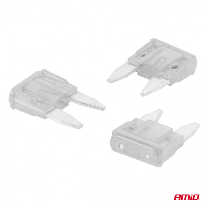 Steek zekering mini 25A, 3 stuks in blister