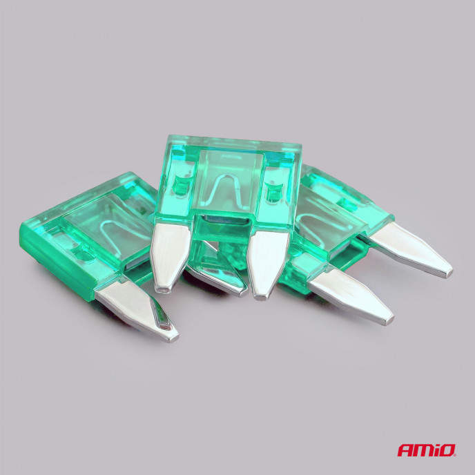 Steek zekering mini 30A, 3 stuks in blister