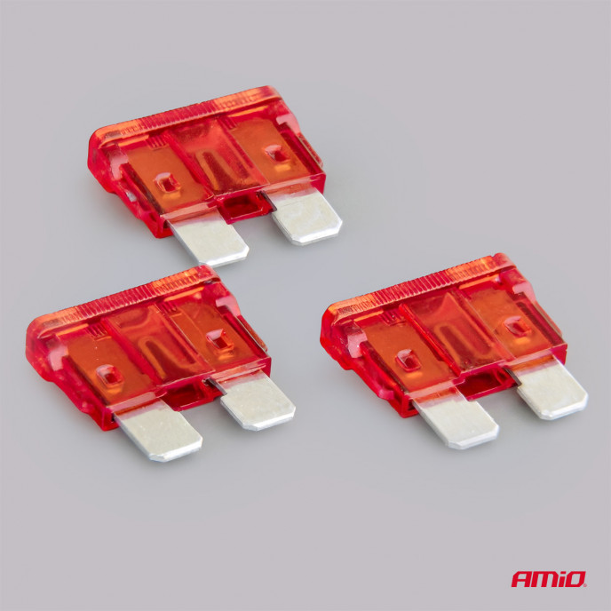 Steek zekering ATO 10A, 3 stuks in blister