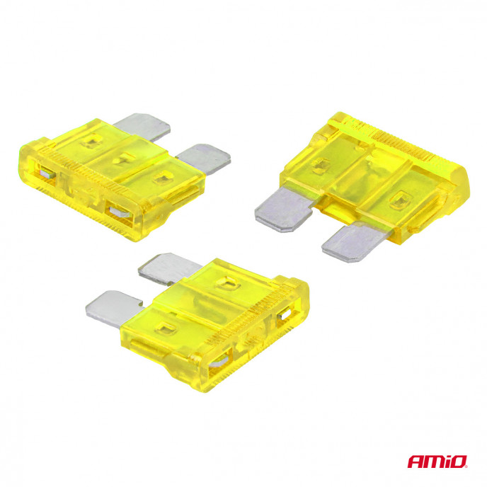 Steek zekering ATO 20A, 3 stuks in blister