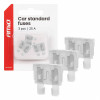 Steek zekering ATO 25A, 3 stuks in blister