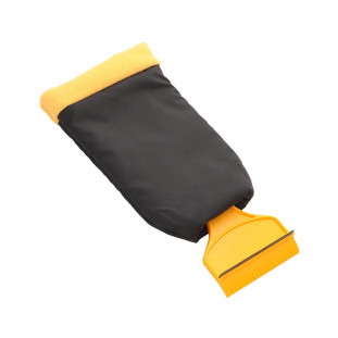 IJskrabber met handschoen