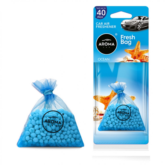 Auto luchtverfrisser AROMA FRESH BAG Ocean - NIEUW - keramiek