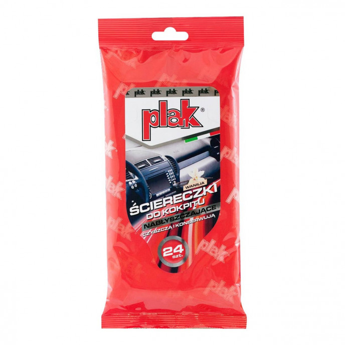 Cockpit doekjes 24 stuks - vanille