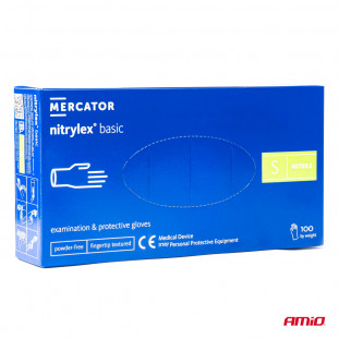 Nitril beschermende handschoenen Nitrylex Basic maat M 100 stuks