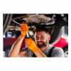 Mercator GoGrip oranje nitril handschoenen 4 stuks maat M