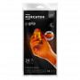 Mercator GoGrip oranje nitril handschoenen 4 stuks maat L