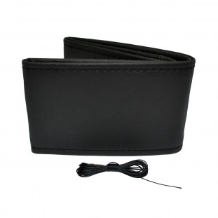 Stiksel stuurhoes zwart 38-39 cm