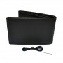 Stiksel stuurhoes zwart 38-39 cm
