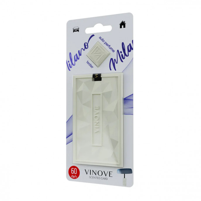 Auto luchtverfrisser VINOVE SCENTED CARD MILANO