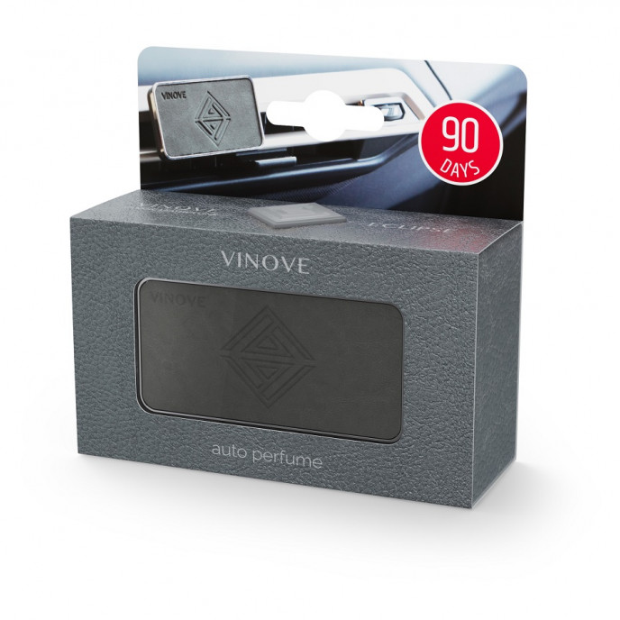 Auto luchtverfrisser VINOVE CLASSIC LEATHER LINE SILVERSTONE