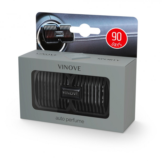 Auto luchtverfrisser VINOVE EVOLUTION LINE SILVERSTONE
