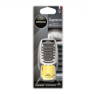 Auto luchtverfrisser AROMA SUPREME ZWART