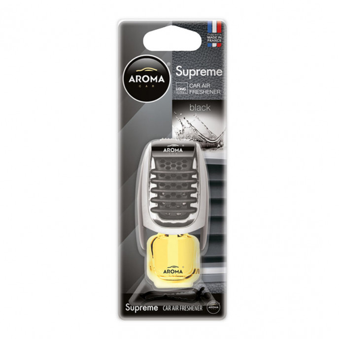 Auto luchtverfrisser AROMA SUPREME ZWART