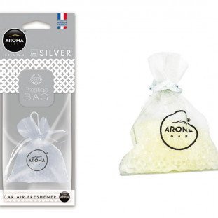 Auto luchtverfrisser AROMA PRESTIGE FRESH BAG ZILVER